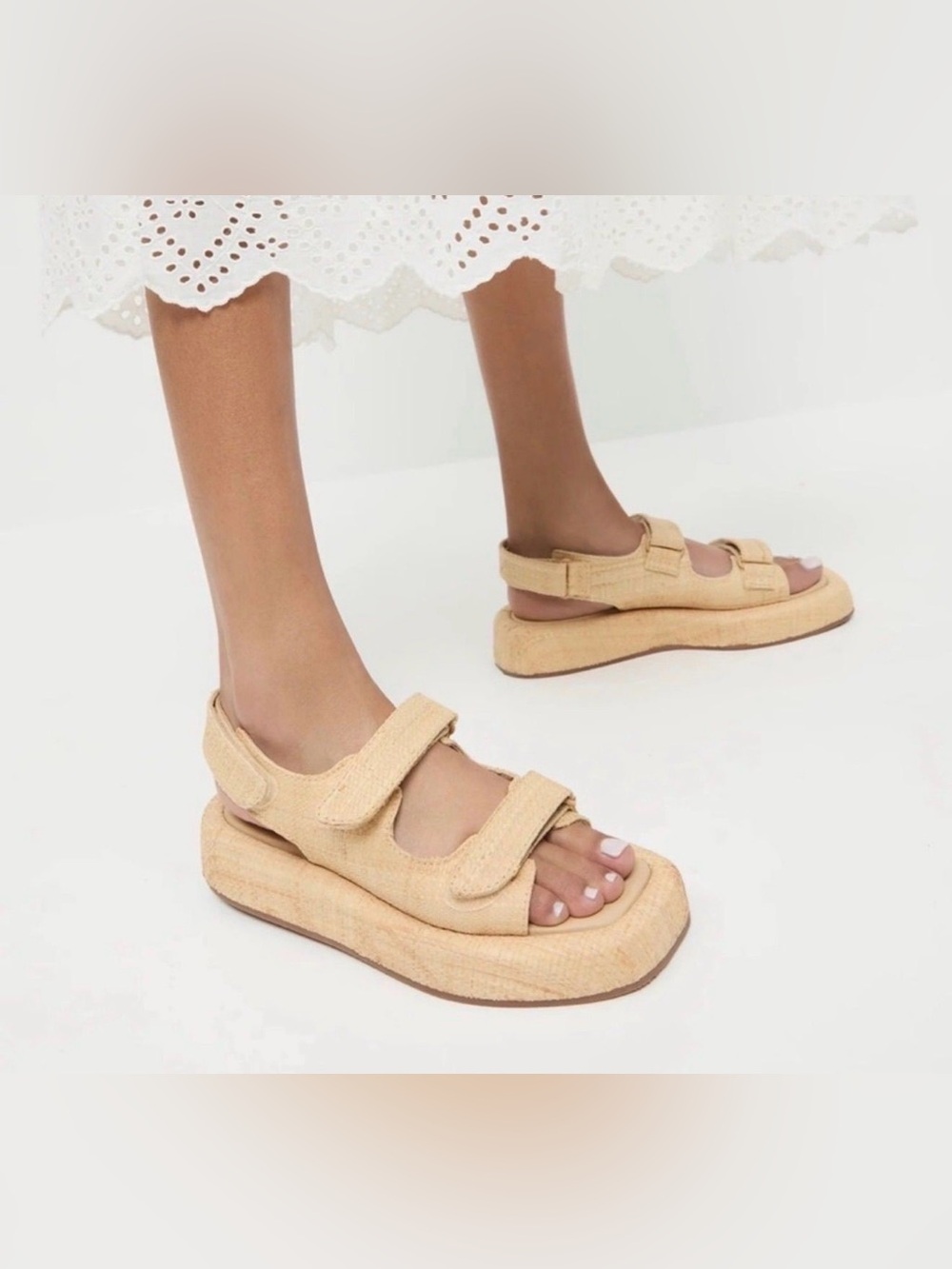 Loeffler Randall Blaise Platform Sandals
Size 8.5